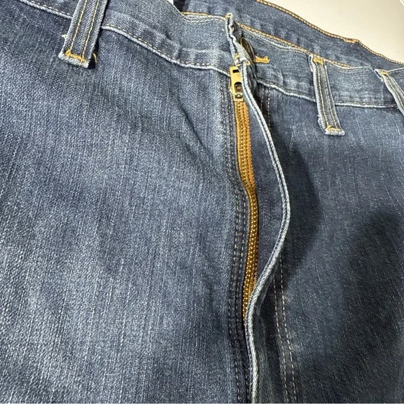 Carhartt Mens Blue Jeans 50x32, Work, Social Western Wear, Dark Wash - Picture 7 of 11